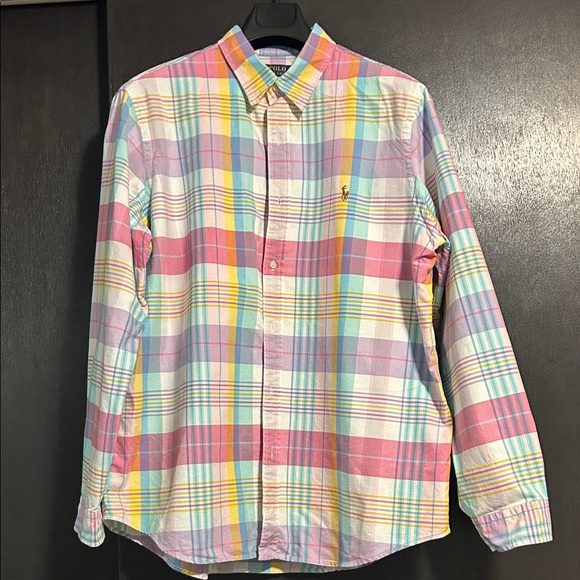 Ralph Lauren Other - Ralph Lauren Pastel Plaid Button-Down Shirt